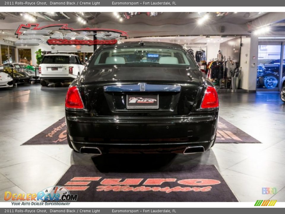 2011 Rolls-Royce Ghost Diamond Black / Creme Light Photo #8