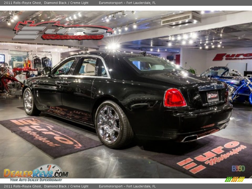 2011 Rolls-Royce Ghost Diamond Black / Creme Light Photo #9
