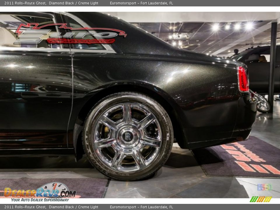 2011 Rolls-Royce Ghost Diamond Black / Creme Light Photo #14