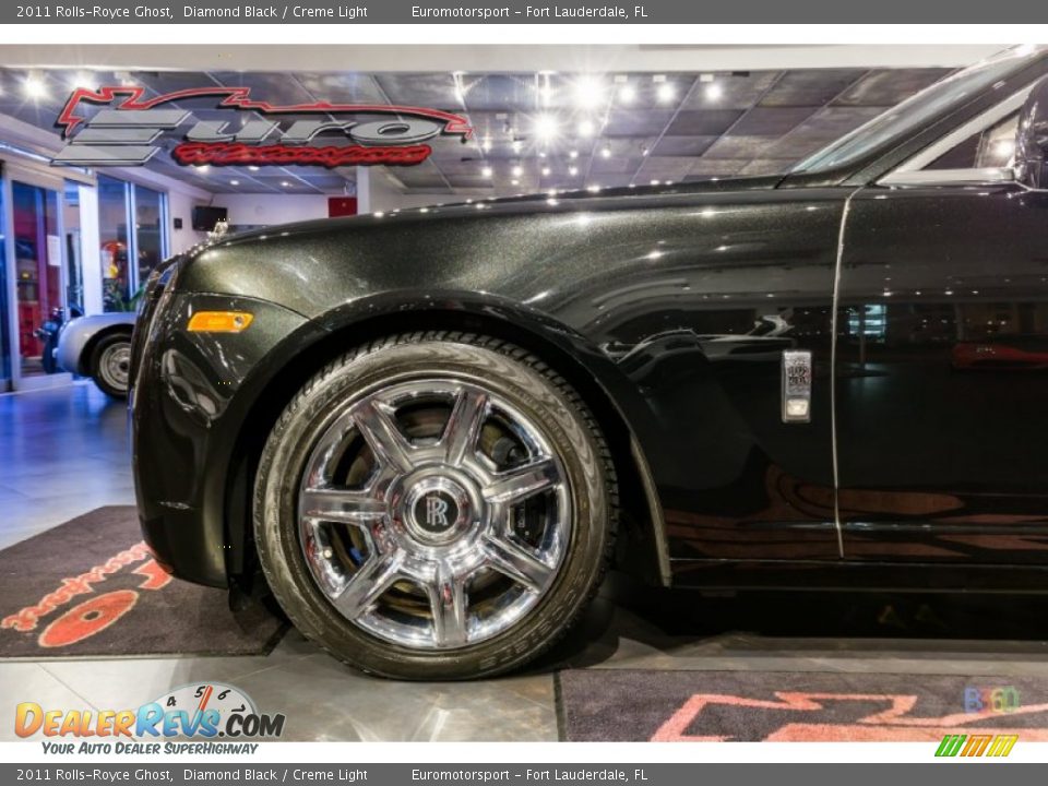 2011 Rolls-Royce Ghost Diamond Black / Creme Light Photo #15