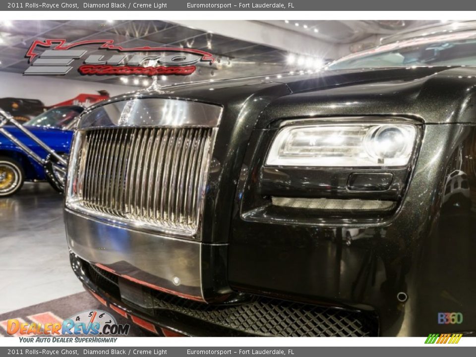 2011 Rolls-Royce Ghost Diamond Black / Creme Light Photo #16