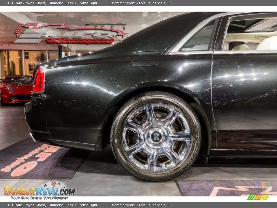 2011 Rolls-Royce Ghost Diamond Black / Creme Light Photo #18