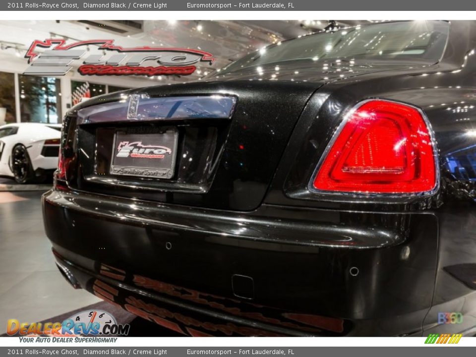 2011 Rolls-Royce Ghost Diamond Black / Creme Light Photo #19