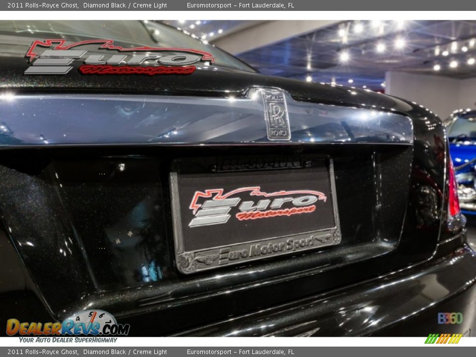 2011 Rolls-Royce Ghost Diamond Black / Creme Light Photo #20