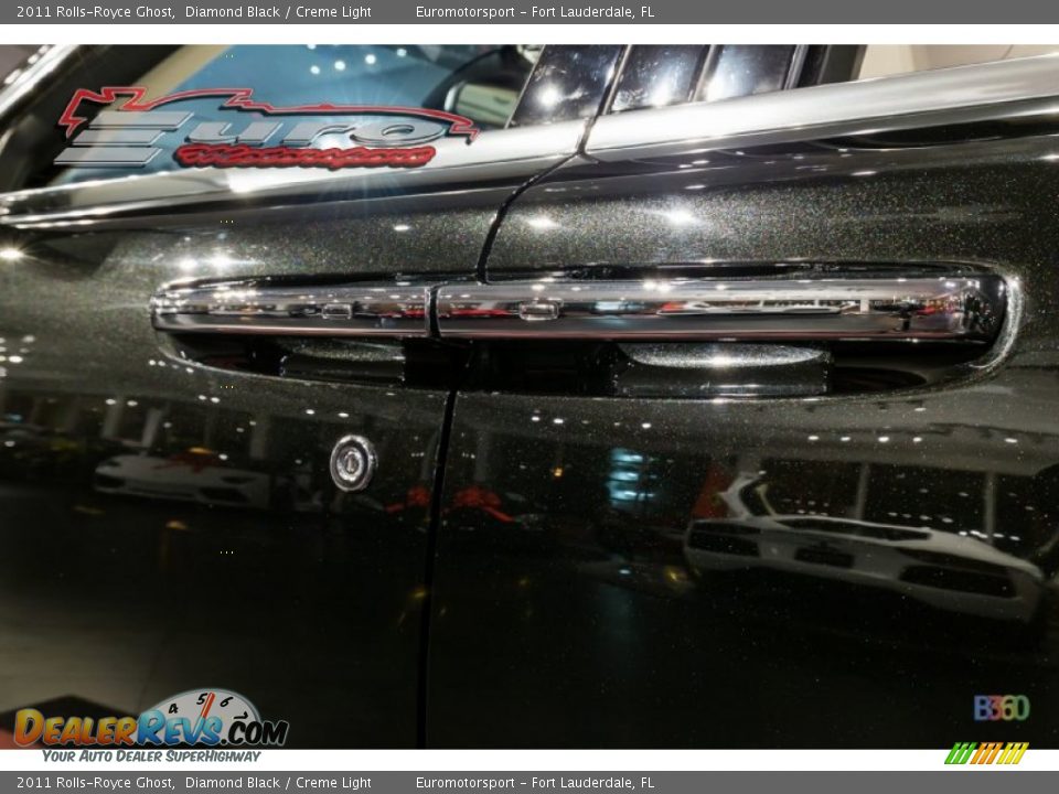 2011 Rolls-Royce Ghost Diamond Black / Creme Light Photo #21