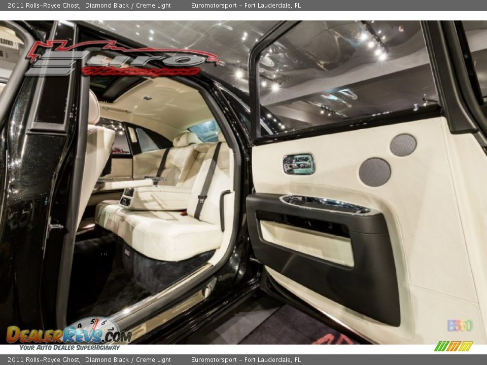 2011 Rolls-Royce Ghost Diamond Black / Creme Light Photo #24