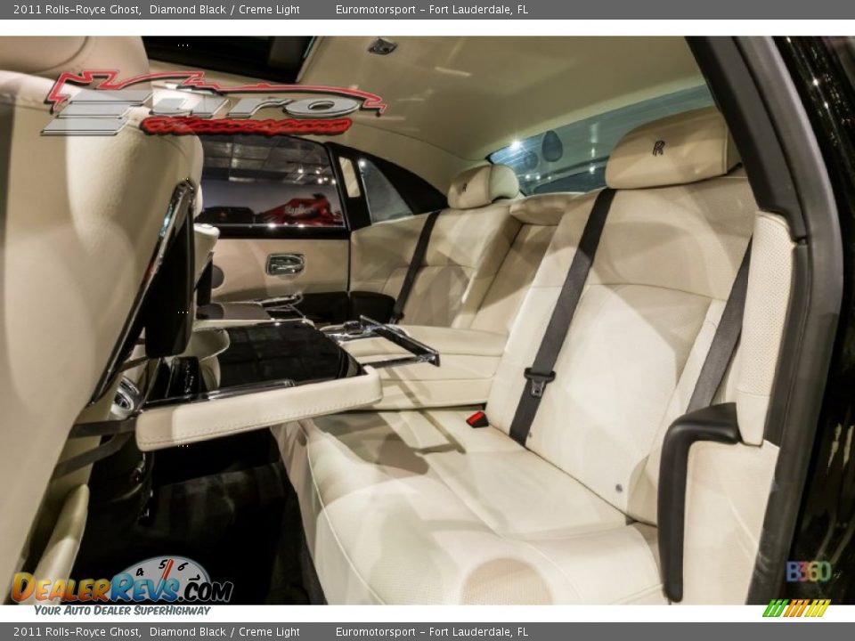 2011 Rolls-Royce Ghost Diamond Black / Creme Light Photo #25
