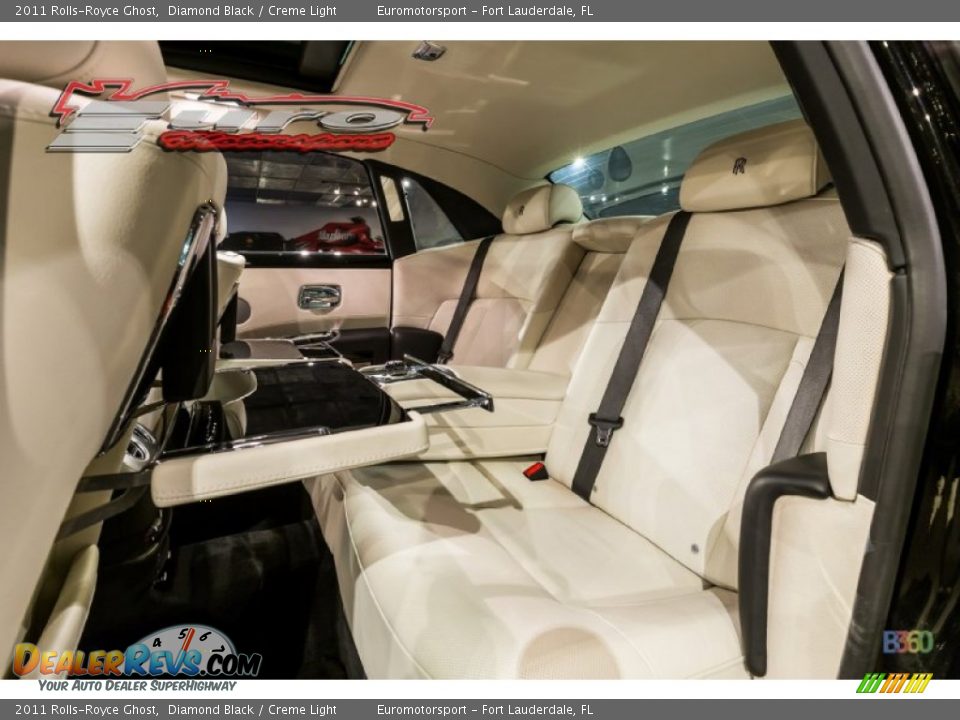 2011 Rolls-Royce Ghost Diamond Black / Creme Light Photo #26