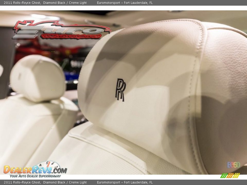 2011 Rolls-Royce Ghost Diamond Black / Creme Light Photo #35