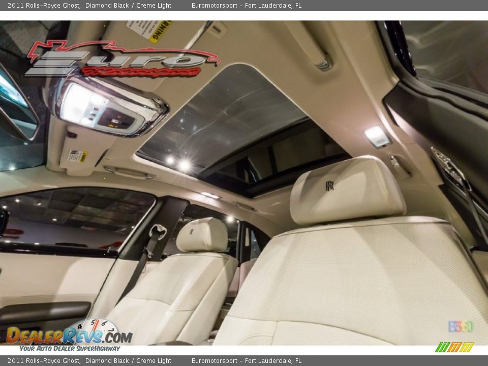 2011 Rolls-Royce Ghost Diamond Black / Creme Light Photo #36