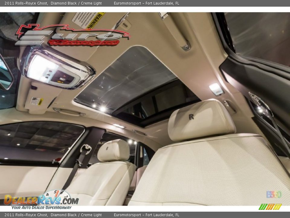 2011 Rolls-Royce Ghost Diamond Black / Creme Light Photo #37