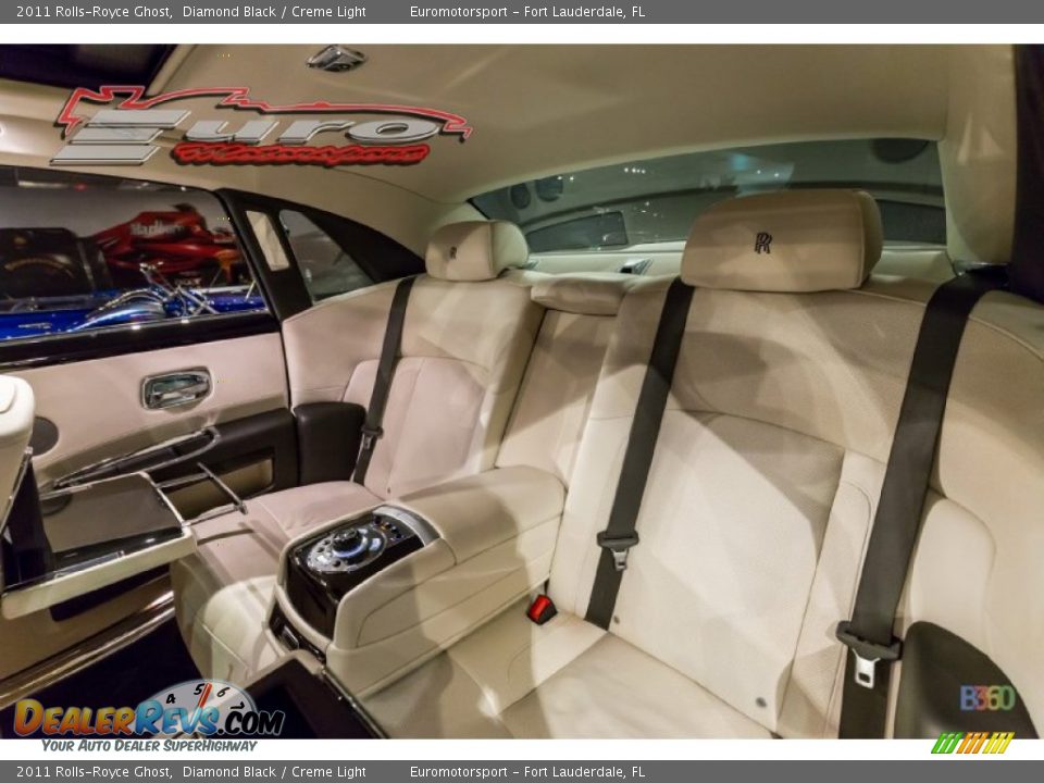 2011 Rolls-Royce Ghost Diamond Black / Creme Light Photo #40