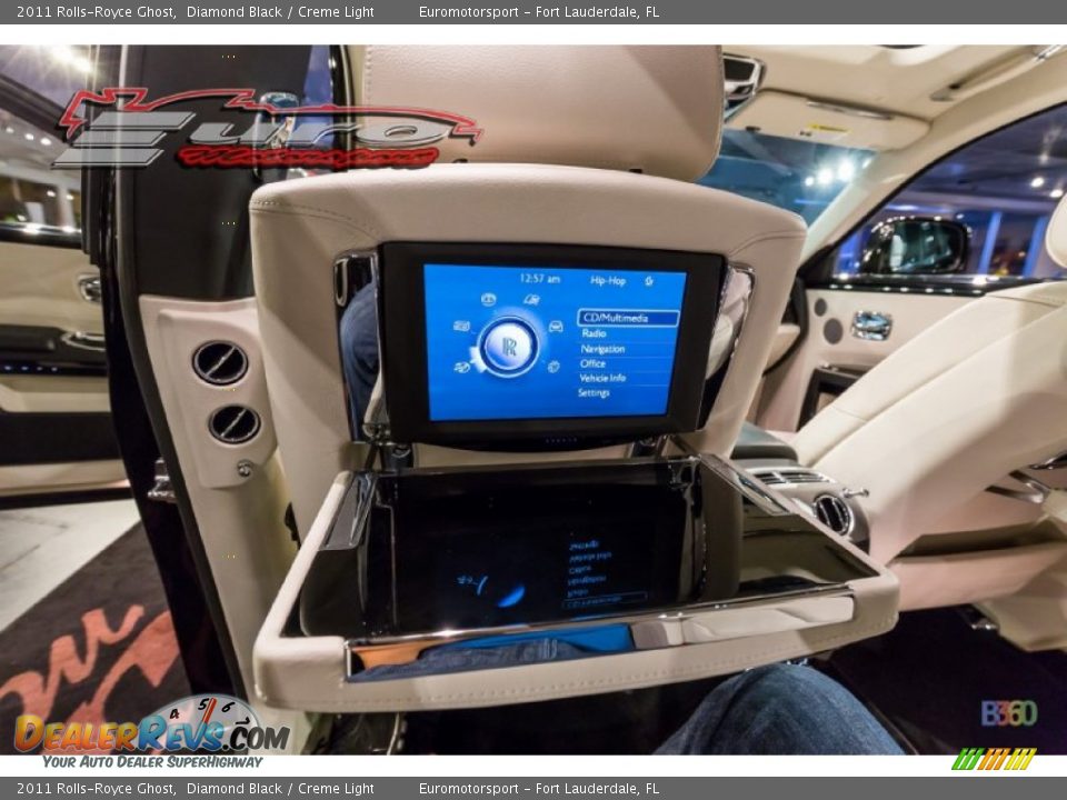 2011 Rolls-Royce Ghost Diamond Black / Creme Light Photo #42