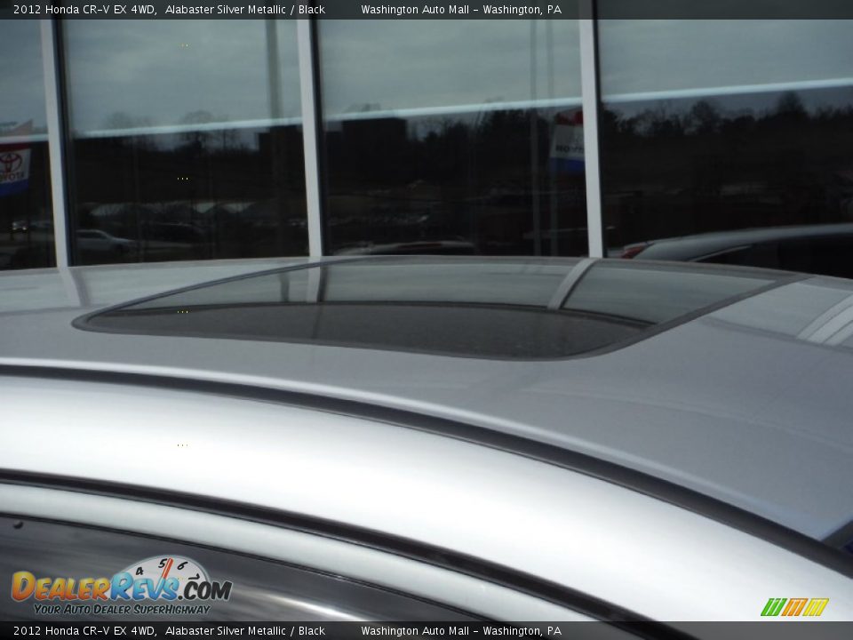 2012 Honda CR-V EX 4WD Alabaster Silver Metallic / Black Photo #4