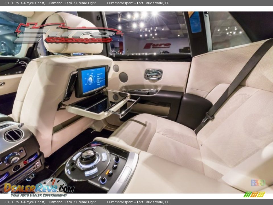 2011 Rolls-Royce Ghost Diamond Black / Creme Light Photo #47