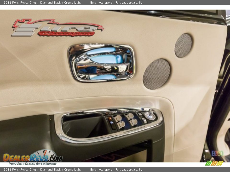 2011 Rolls-Royce Ghost Diamond Black / Creme Light Photo #50