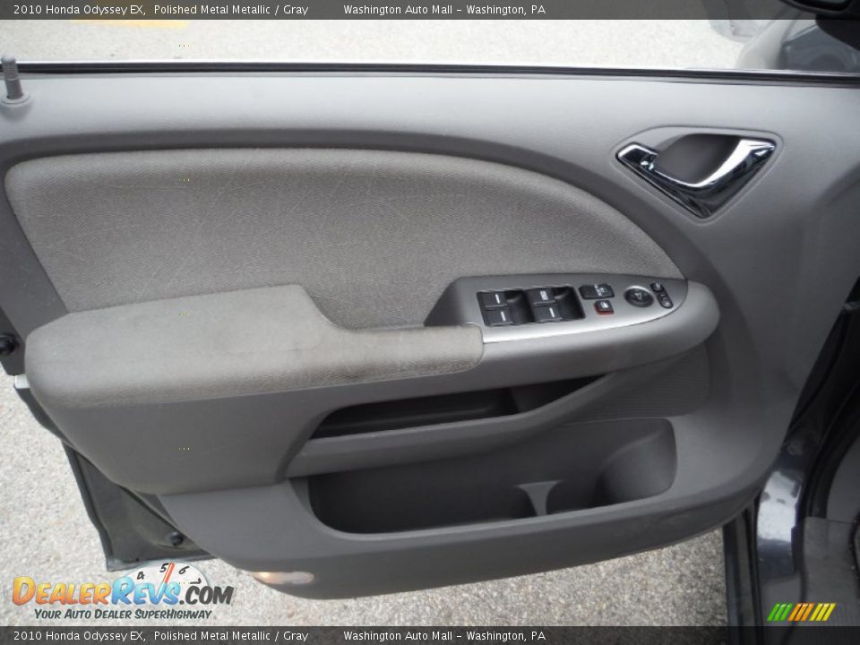 2010 Honda Odyssey EX Polished Metal Metallic / Gray Photo #8