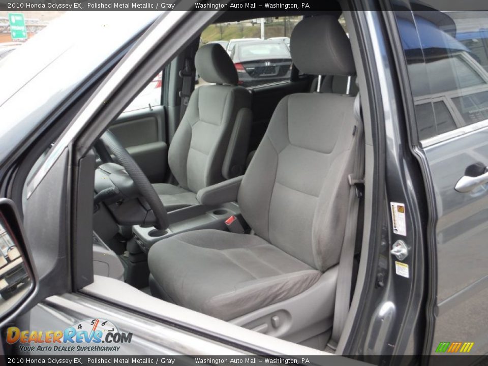2010 Honda Odyssey EX Polished Metal Metallic / Gray Photo #10
