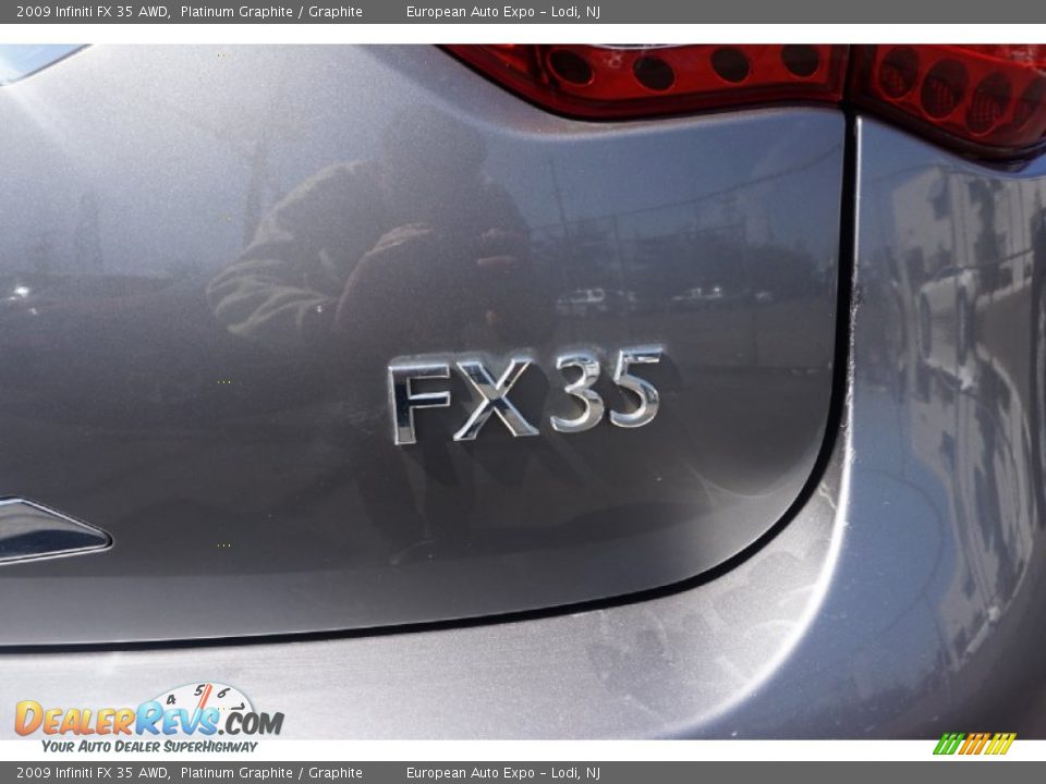 2009 Infiniti FX 35 AWD Platinum Graphite / Graphite Photo #8