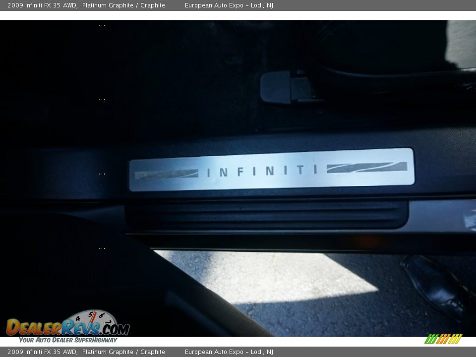 2009 Infiniti FX 35 AWD Platinum Graphite / Graphite Photo #29