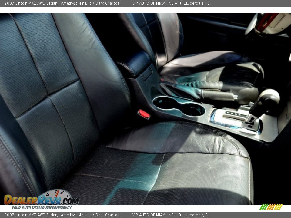2007 Lincoln MKZ AWD Sedan Amethyst Metallic / Dark Charcoal Photo #18