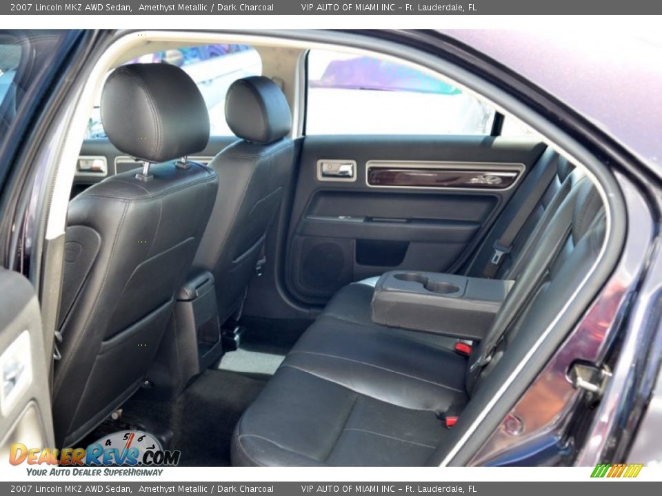 Rear Seat of 2007 Lincoln MKZ AWD Sedan Photo #33