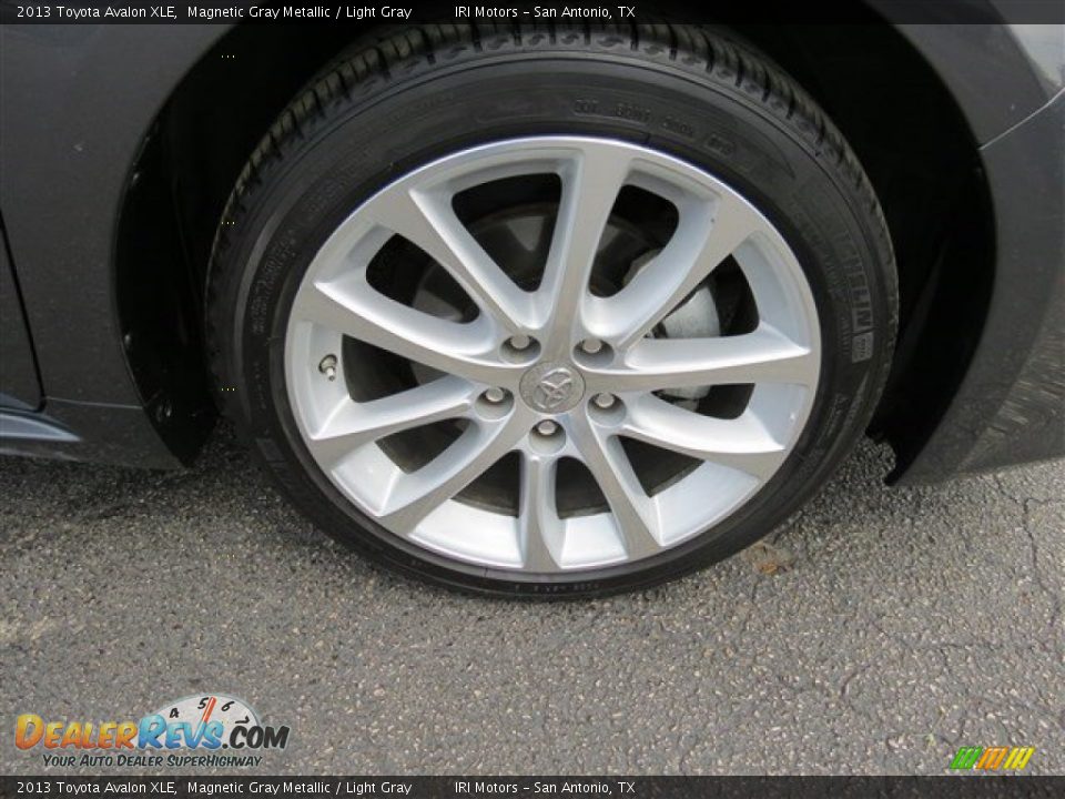 2013 Toyota Avalon XLE Magnetic Gray Metallic / Light Gray Photo #9