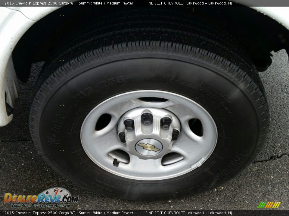 2015 Chevrolet Express 2500 Cargo WT Summit White / Medium Pewter Photo #4