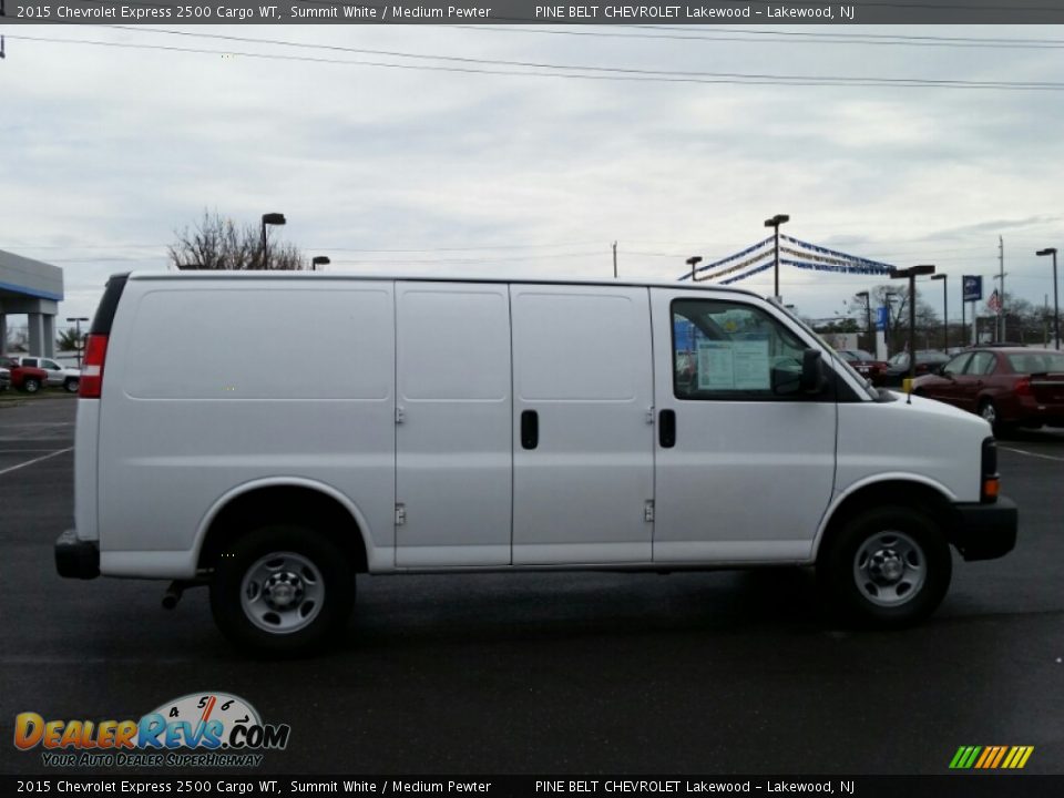 2015 Chevrolet Express 2500 Cargo WT Summit White / Medium Pewter Photo #5