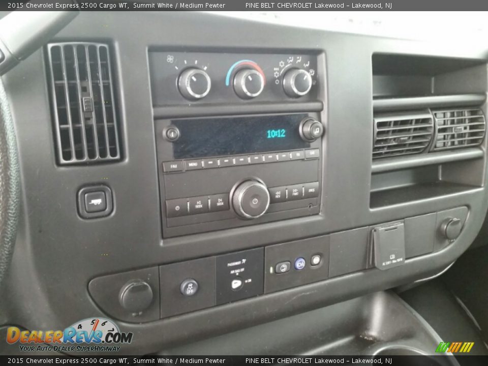 2015 Chevrolet Express 2500 Cargo WT Summit White / Medium Pewter Photo #17