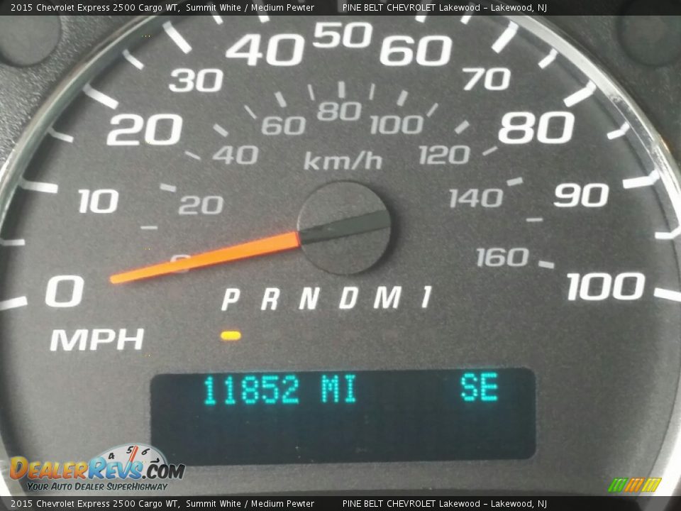 2015 Chevrolet Express 2500 Cargo WT Summit White / Medium Pewter Photo #18