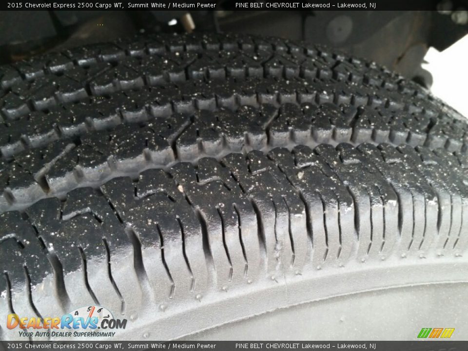 2015 Chevrolet Express 2500 Cargo WT Summit White / Medium Pewter Photo #22
