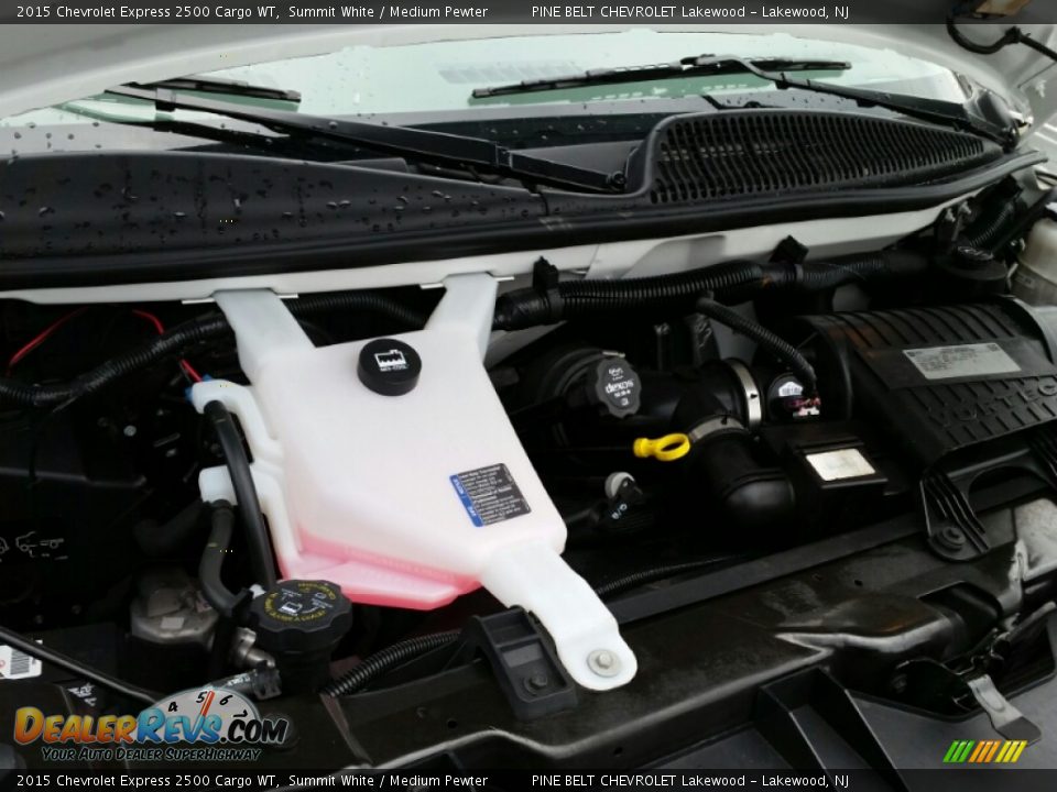 2015 Chevrolet Express 2500 Cargo WT Summit White / Medium Pewter Photo #23