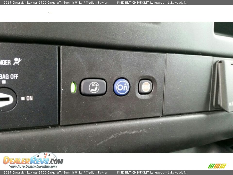 2015 Chevrolet Express 2500 Cargo WT Summit White / Medium Pewter Photo #24