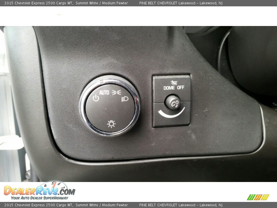 2015 Chevrolet Express 2500 Cargo WT Summit White / Medium Pewter Photo #25