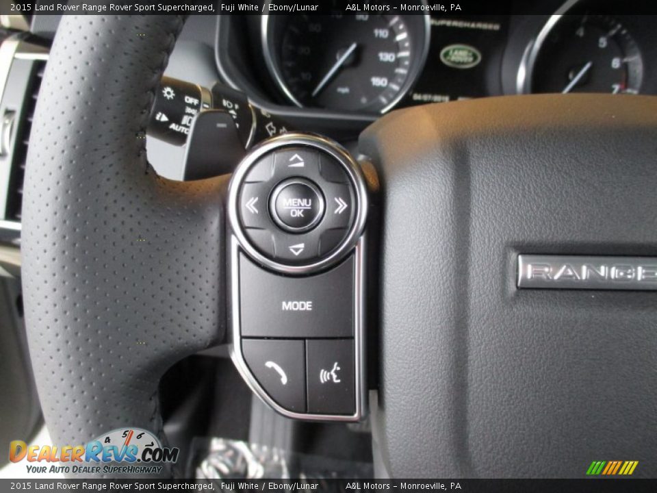Controls of 2015 Land Rover Range Rover Sport Supercharged Photo #16