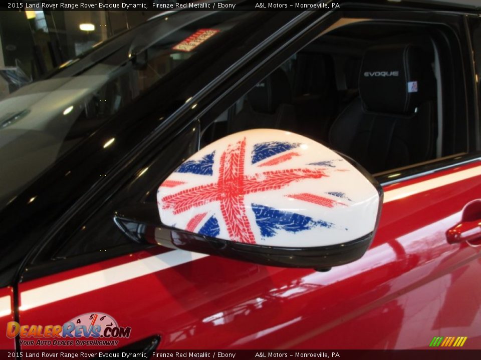 2015 Land Rover Range Rover Evoque Dynamic Firenze Red Metallic / Ebony Photo #3