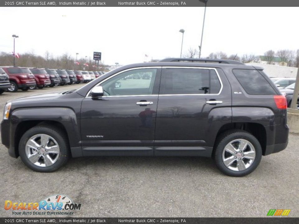 2015 GMC Terrain SLE AWD Iridium Metallic / Jet Black Photo #2