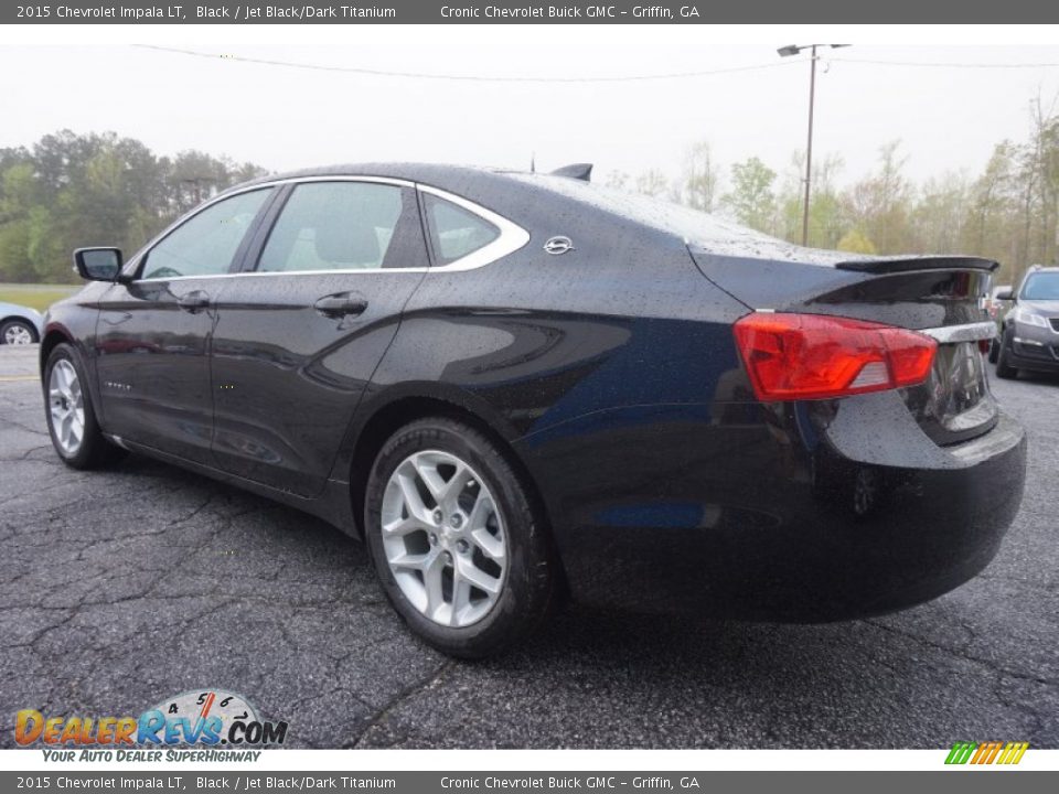 2015 Chevrolet Impala LT Black / Jet Black/Dark Titanium Photo #5