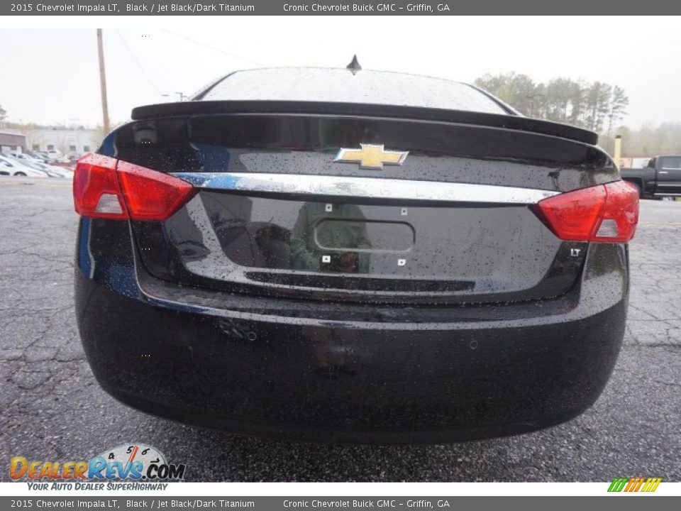 2015 Chevrolet Impala LT Black / Jet Black/Dark Titanium Photo #6