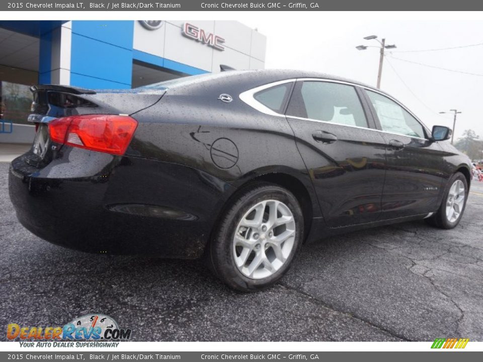 2015 Chevrolet Impala LT Black / Jet Black/Dark Titanium Photo #7