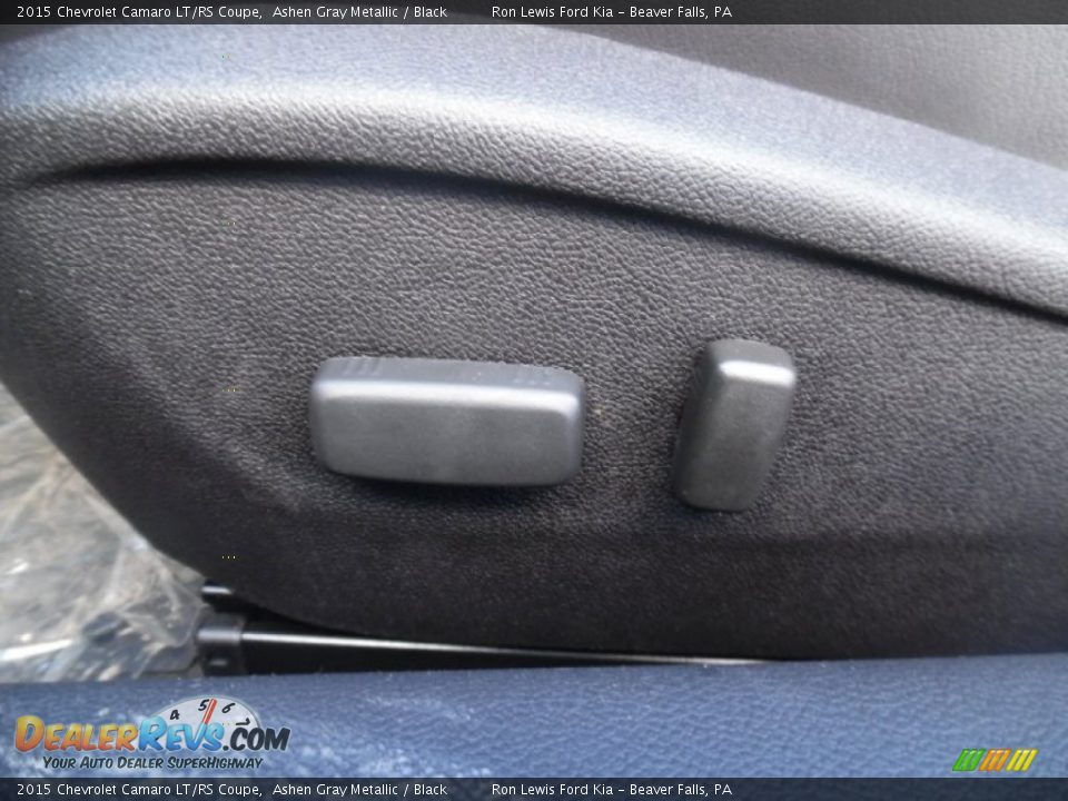 2015 Chevrolet Camaro LT/RS Coupe Ashen Gray Metallic / Black Photo #16