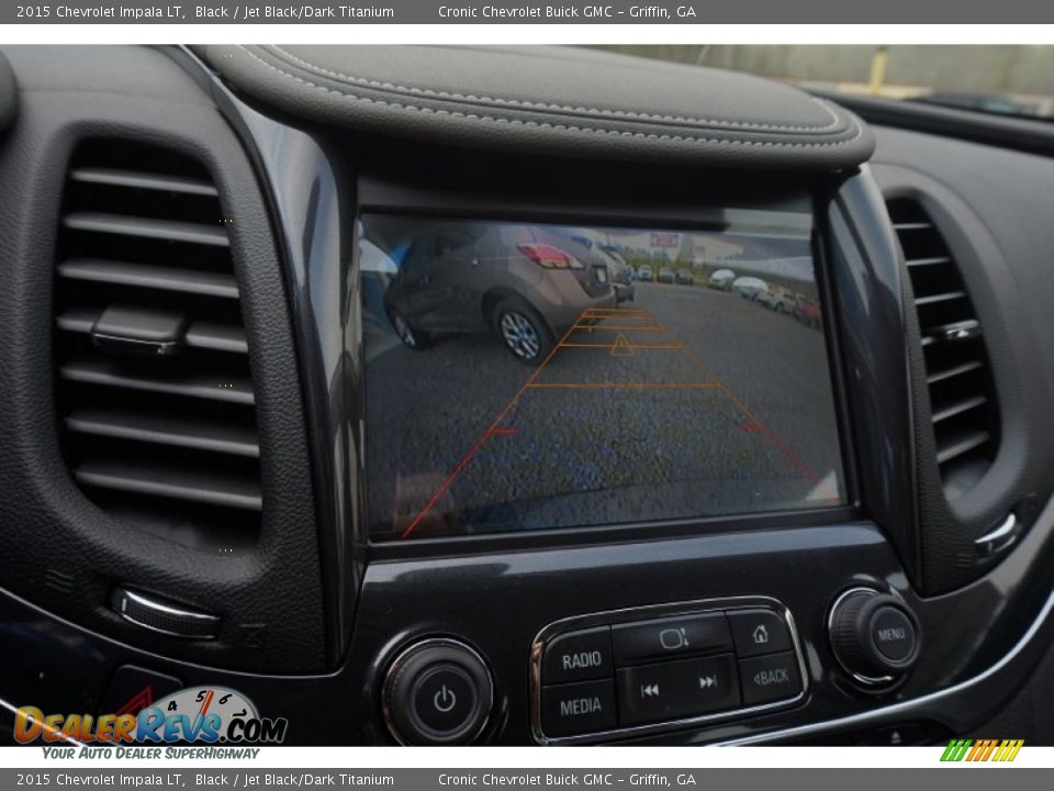 2015 Chevrolet Impala LT Black / Jet Black/Dark Titanium Photo #13