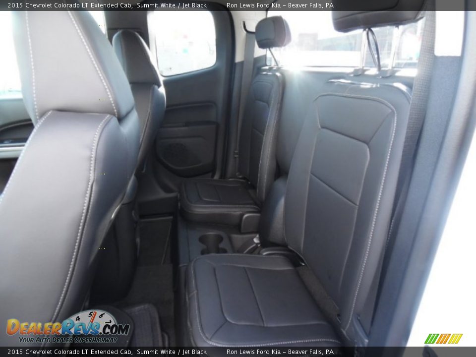 2015 Chevrolet Colorado LT Extended Cab Summit White / Jet Black Photo #12