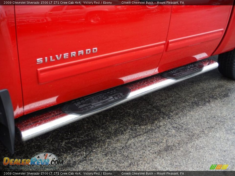 2009 Chevrolet Silverado 1500 LT Z71 Crew Cab 4x4 Victory Red / Ebony Photo #4