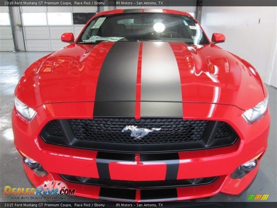 2015 Ford Mustang GT Premium Coupe Race Red / Ebony Photo #2
