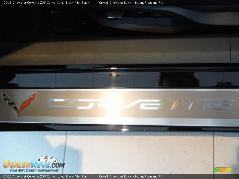 2015 Chevrolet Corvette Z06 Convertible Black / Jet Black Photo #18