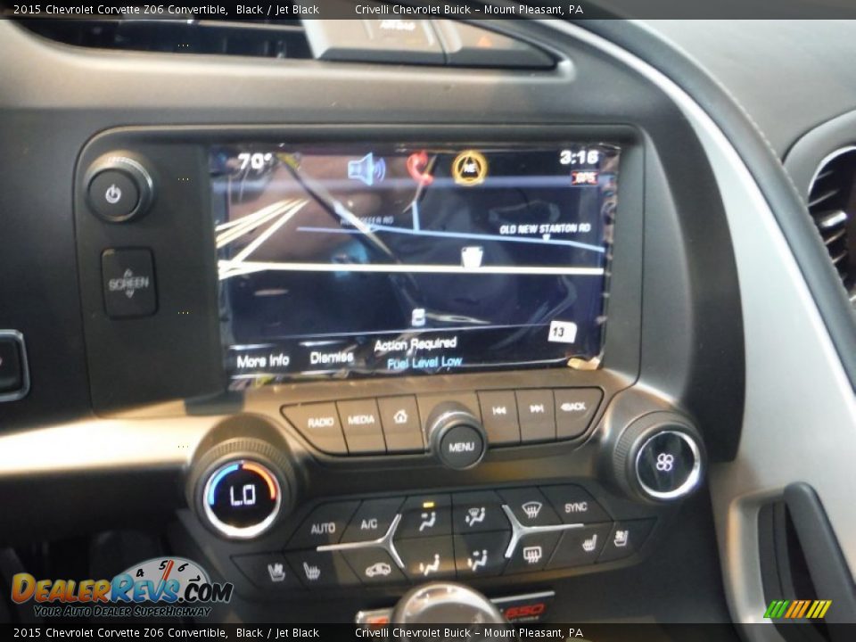 Controls of 2015 Chevrolet Corvette Z06 Convertible Photo #24