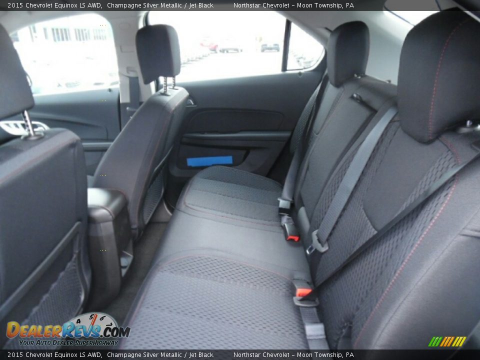Rear Seat of 2015 Chevrolet Equinox LS AWD Photo #13