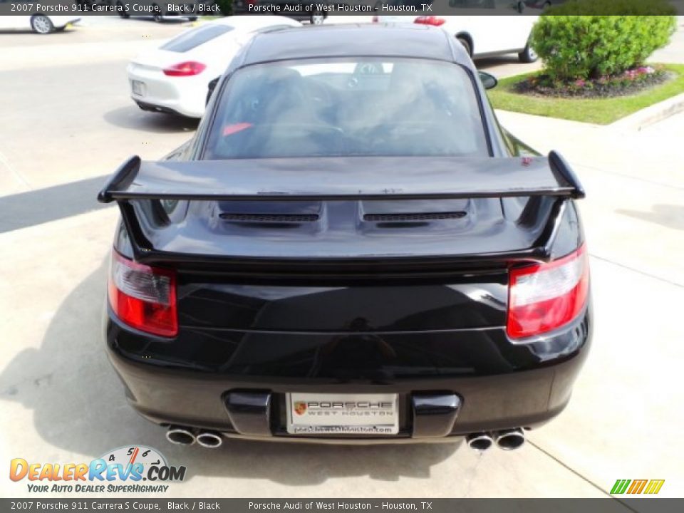 2007 Porsche 911 Carrera S Coupe Black / Black Photo #6